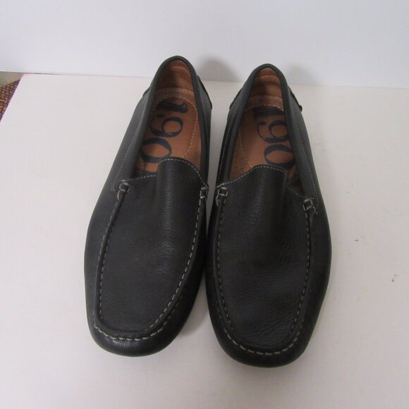 1901 Men's Brazilian Pebbled Leather Coronado Driving Slip-on Loafers - Picture 2 of 6